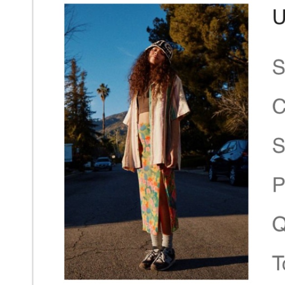 Urban Outfitters Mesh Skirt